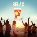 Relax Relaxation Vacation Summer Concept