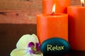 Relax spa concept still life Royalty Free Stock Photo