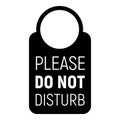 Relax time dont disturb icon, simple style Royalty Free Stock Photo