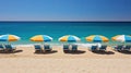 relaxation beach holiday Royalty Free Stock Photo