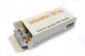 Relaxation tablets box, fictitious medicine