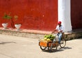 Relaxed lifestyle in Mompos 3, Colombia Royalty Free Stock Photo