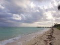 Relaxing afternoon at the beach in Albany marina, Nassau. Bahamas