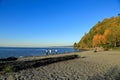 Relaxing afternoon at Golden gardens park, Seattle Washington