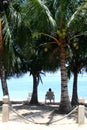 Relaxing at the Beach Royalty Free Stock Photo