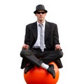 Relaxing businessman Royalty Free Stock Photo