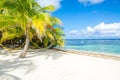 Relaxing on chair - Belize Cayes - Small tropical island at Barrier Reef with paradise beach - known for diving, snorkeling and