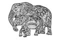 Relaxing coloring elephants