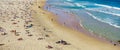 Beautiful Yellow Sand Bondi Beach, Sydney, Australia