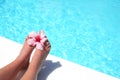 Relaxing Feet Royalty Free Stock Photo