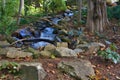 Relaxing flow of water Royalty Free Stock Photo