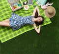 Relaxing picnic Royalty Free Stock Photo