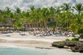 Relaxing on remote Tropical Paradise beach in Dominican Republic, Seychelles, Caribbean, Mauritius, Philippines, Bahamas