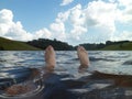 Relaxing by The River