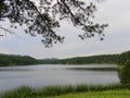 Relaxing view of Stockade Lake, one of the lakes at Custer State Park, South Dakota