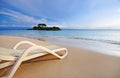 Relaxing on tropical beach