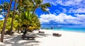 Relaxing tropical holidays in Mauritius island