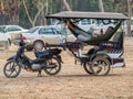 Relaxing tuk tuk driver - Siem Reap