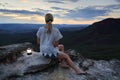 Relaxing views in the Blue Mountains Australia