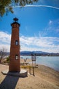 A lighthouse at Lake Havasu