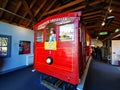 The Relentless Red Rattler cable car Royalty Free Stock Photo