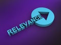 relevance word on purple