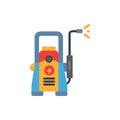 Reliable Electric Pressure Washer Icon for Maintenance Royalty Free Stock Photo