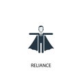 Reliance icon. Simple element Royalty Free Stock Photo