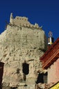 Relics of an Ancient Tibetan Castle Royalty Free Stock Photo