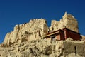 Relics of an Ancient Tibetan Castle Royalty Free Stock Photo