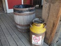 Relics of an 1880s town in South Dakota