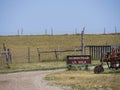 Relics of an 1880s town in South Dakota