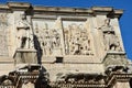 Relief of the Arch of Constantine Royalty Free Stock Photo