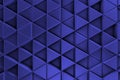 RELIEF BACKGROUND WITH DARK BLUE TRIANGLES AND SHADOWS Royalty Free Stock Photo