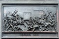 Relief on the base of the monument to Mikhail Vorontsov in Odesa, Ukraine.