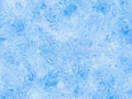 Relief blue cold freeze crystal background