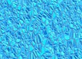 Relief blue crystal backgrounds Royalty Free Stock Photo