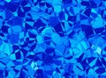 Relief blue crystal backgrounds texture