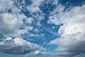 Relief picturesque clouds Royalty Free Stock Photo