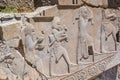 Reliefs in ancient city Persepolis, Iran