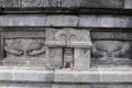 reliefs Hindu carvings on the Prambanan temples, UNESCO, Yogyakarta, Java Island, Indonesia.