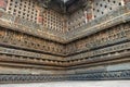 Reliefs on the outer wall. Chennakeshava temple complex