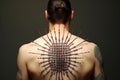 Relieving Acupuncture treatment. Generate Ai