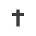 Religion Cross icon. filled flat sign for mobile concept and web design. Christian cross simple solid icon. Symbol, logo