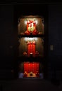 Religion Foc Tac Cheng San Statue Fa Pao Altar Miniature Guard Guardian Wooden Model Blessing Belief Custom Macao Figure Sculpture