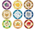 Religion icons Royalty Free Stock Photo