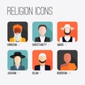 Religion People Icons