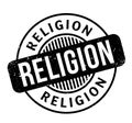 Religion rubber stamp Royalty Free Stock Photo