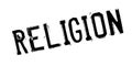 Religion rubber stamp Royalty Free Stock Photo
