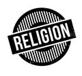 Religion rubber stamp Royalty Free Stock Photo